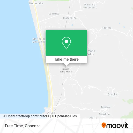 Free Time map