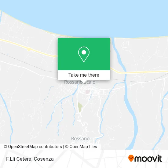 F.Lli Cetera map