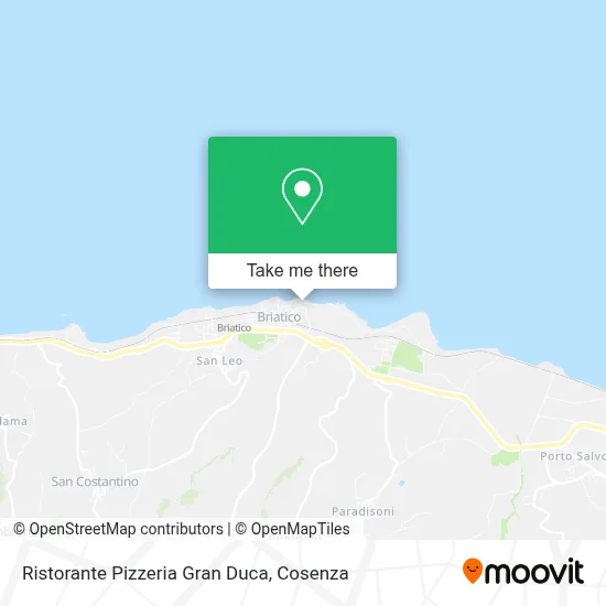 Ristorante Pizzeria Gran Duca map
