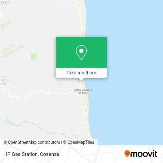 IP Gas Station map