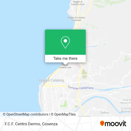 F.C.F. Centro Dermo map