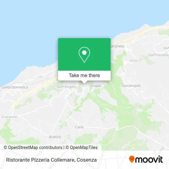 Ristorante Pizzeria Collemare map