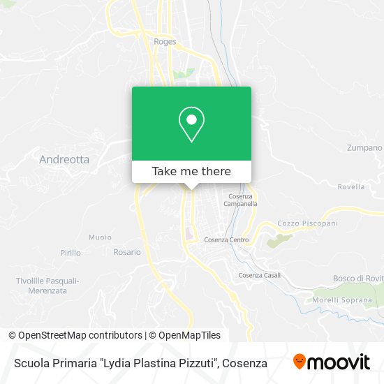 Scuola Primaria "Lydia Plastina Pizzuti" map