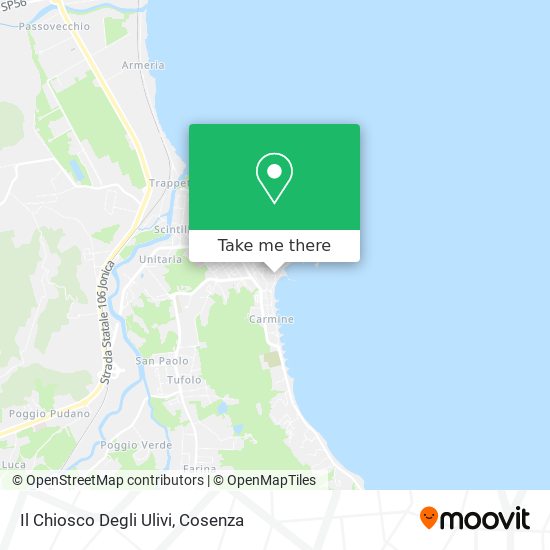 Il Chiosco Degli Ulivi map