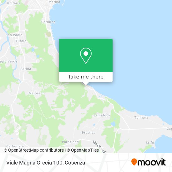 Viale Magna Grecia 100 map