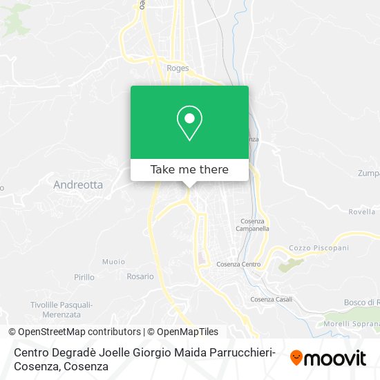 Centro Degradè Joelle Giorgio Maida Parrucchieri-Cosenza map