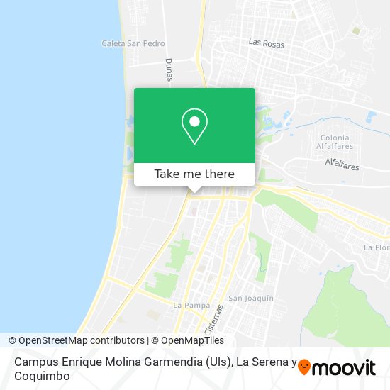 Campus Enrique Molina Garmendia (Uls) map