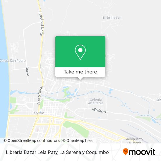Librería Bazar Lela Paty map