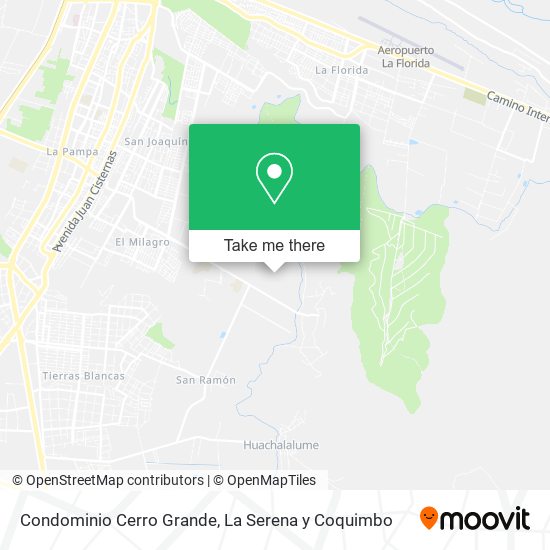 Condominio Cerro Grande map