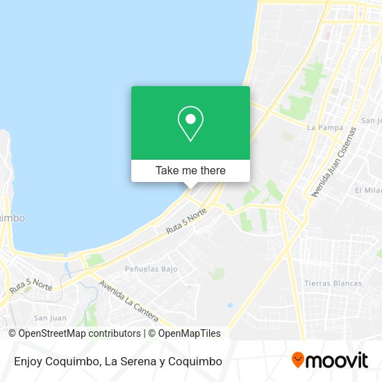 Enjoy Coquimbo map