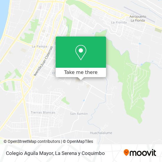Colegio Aguila Mayor map