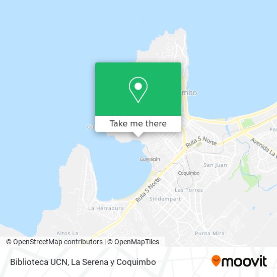 Mapa de Biblioteca UCN