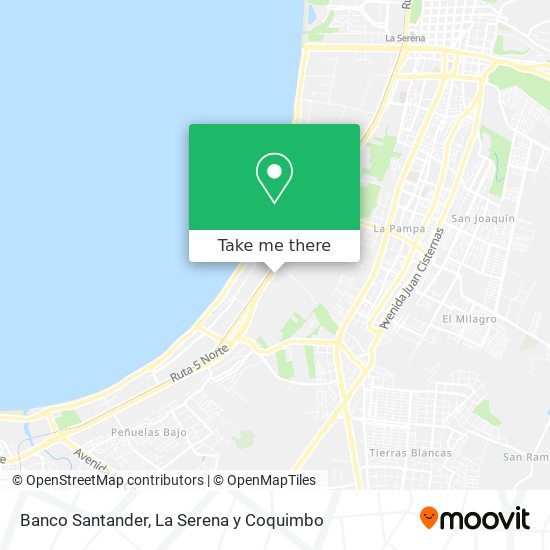 Banco Santander map