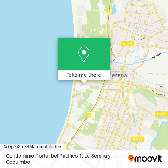 Mapa de Condominio Portal Del Pacífico 1