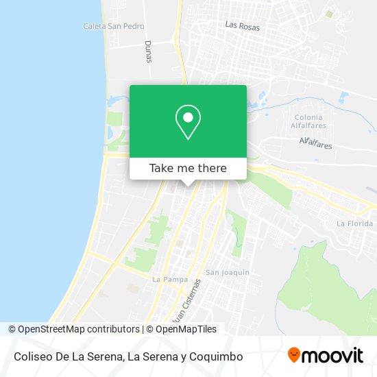 Coliseo De La Serena map