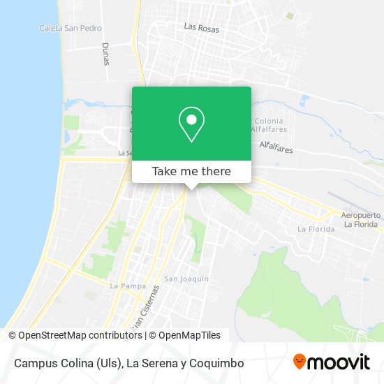 Campus Colina (Uls) map