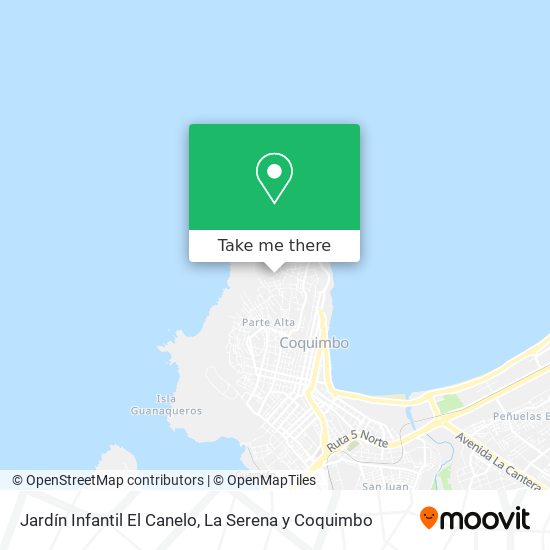 Jardín Infantil El Canelo map