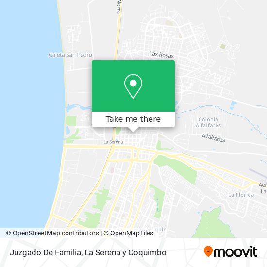 Mapa de Juzgado De Familia