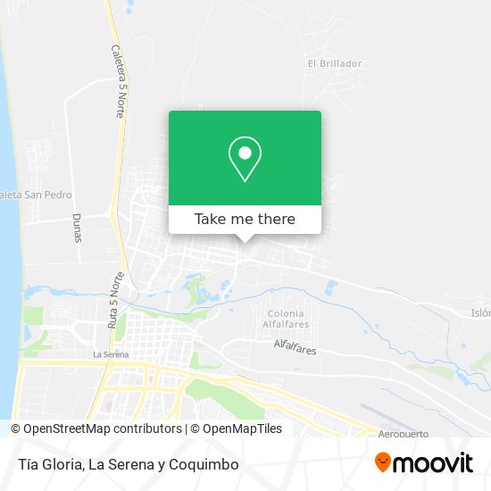 Tía Gloria map