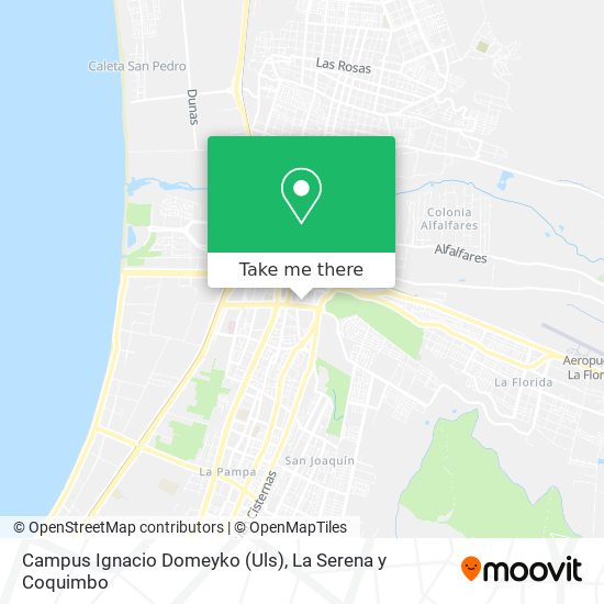 Campus Ignacio Domeyko (Uls) map