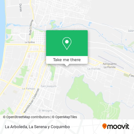 Mapa de La Arboleda