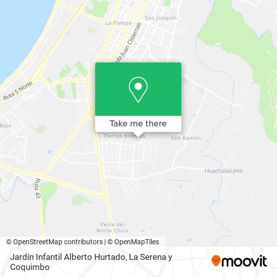 Jardín Infantil Alberto Hurtado map