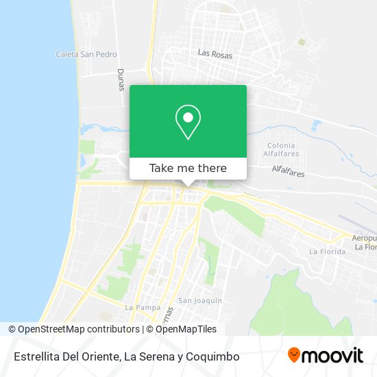 Estrellita Del Oriente map
