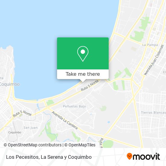 Los Pecesitos map