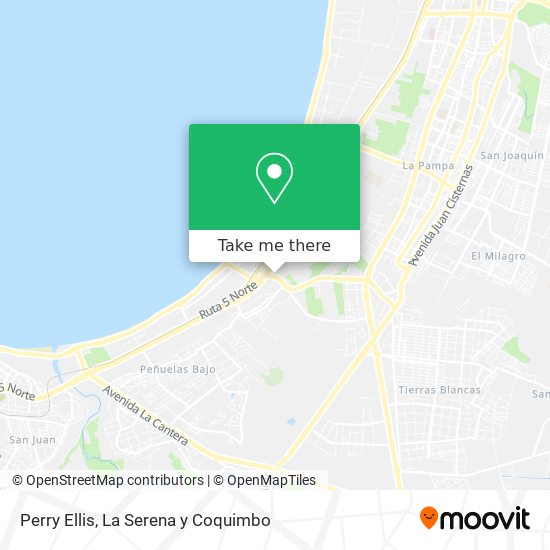 Mapa de Perry Ellis