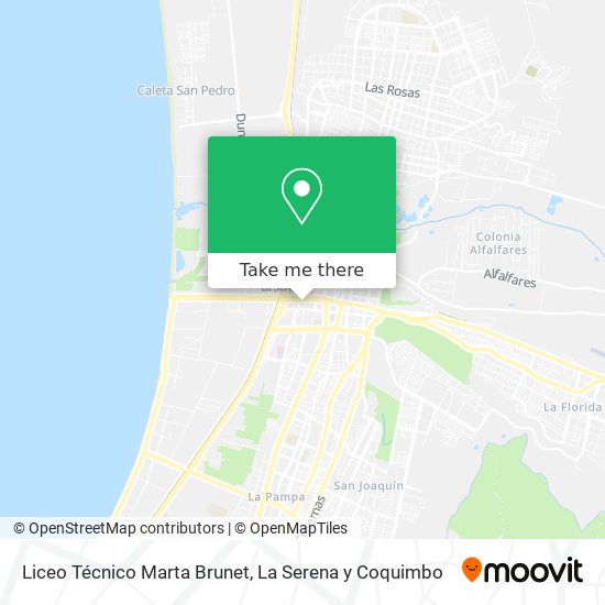 Liceo Técnico Marta Brunet map