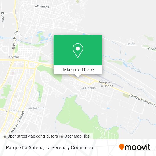 Mapa de Parque La Antena