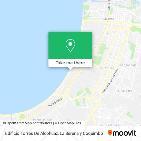 Mapa de Edificio Torres De Alcohuaz