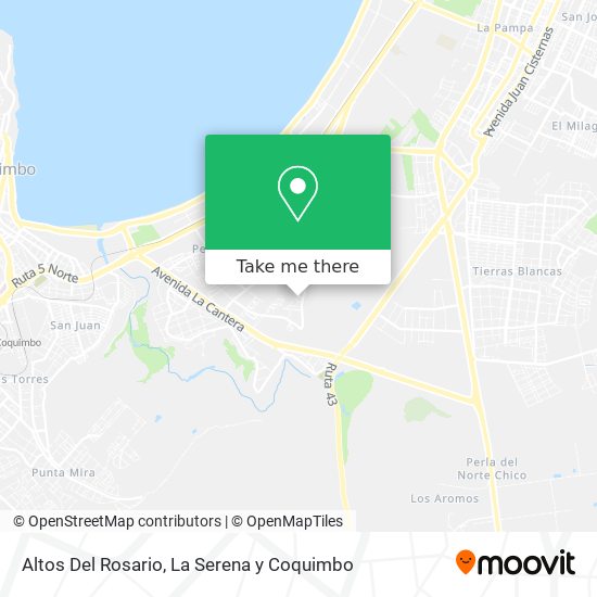 Mapa de Altos Del Rosario