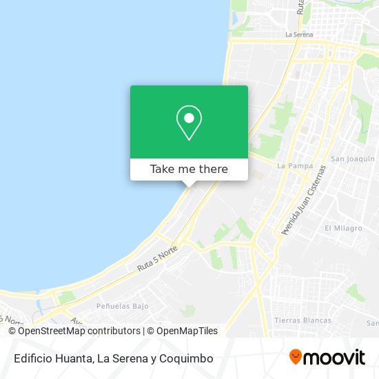 Edificio Huanta map