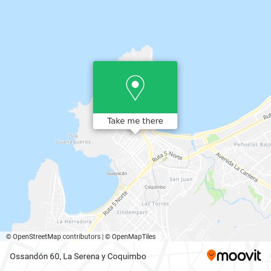 Ossandón 60 map