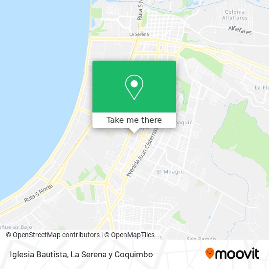 Iglesia Bautista map