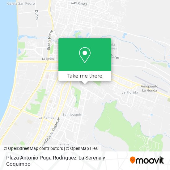 Mapa de Plaza Antonio Puga Rodríguez