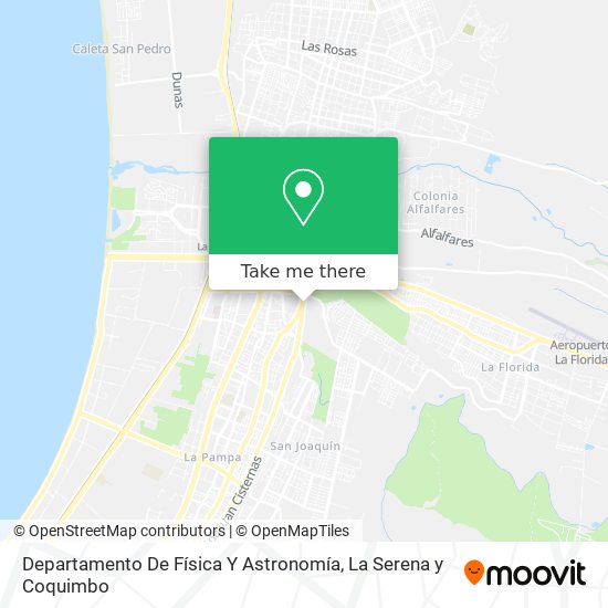 Departamento De Física Y Astronomía map