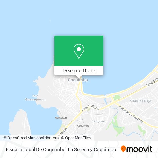 Fiscalia Local De Coquimbo map