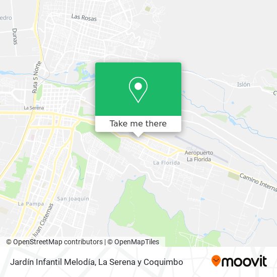 Jardín Infantil Melodía map