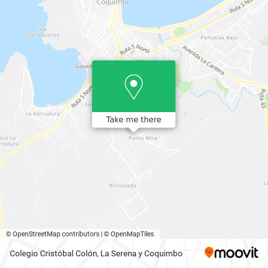 Mapa de Colegio Cristóbal Colón