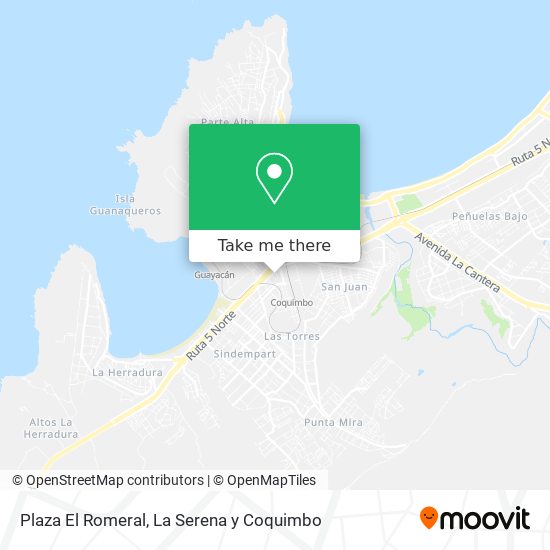Plaza El Romeral map