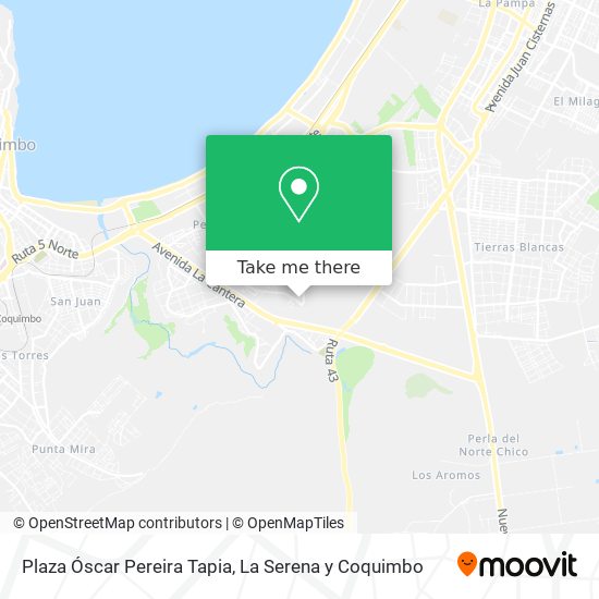 Plaza Óscar Pereira Tapia map