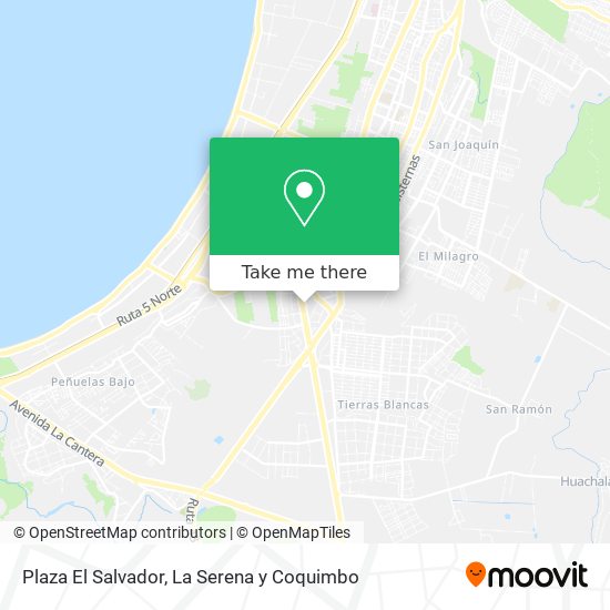 Mapa de Plaza El Salvador