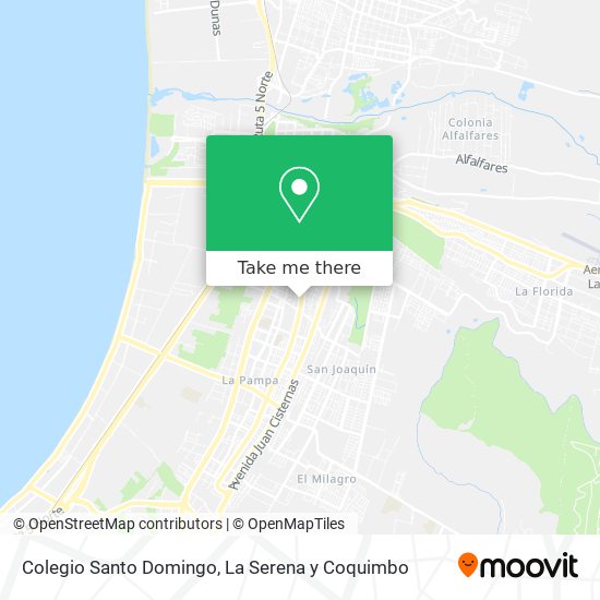 Mapa de Colegio Santo Domingo