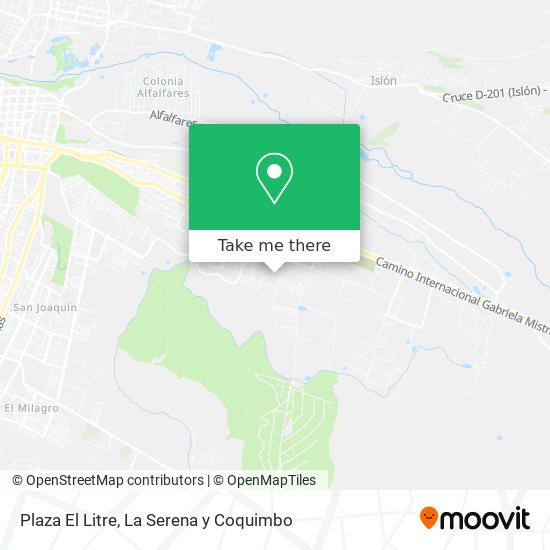 Plaza El Litre map