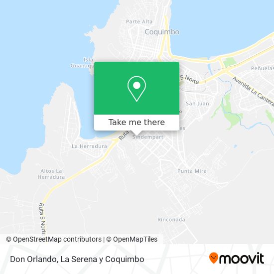 Mapa de Don Orlando