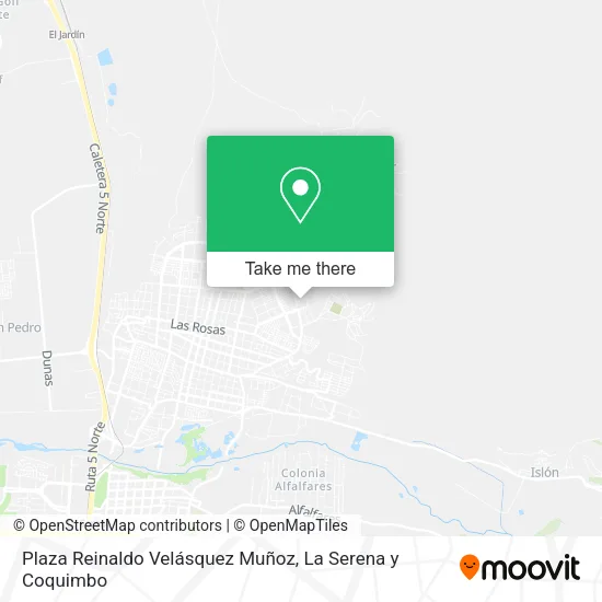 Plaza Reinaldo Velásquez Muñoz map