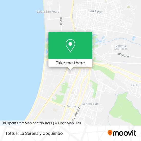Mapa de Tottus