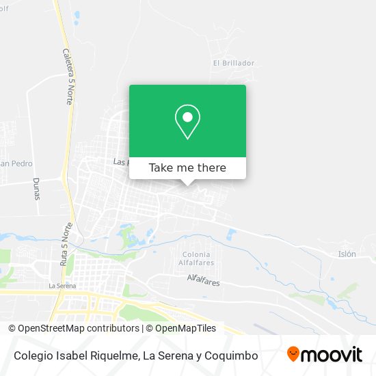 Colegio Isabel Riquelme map